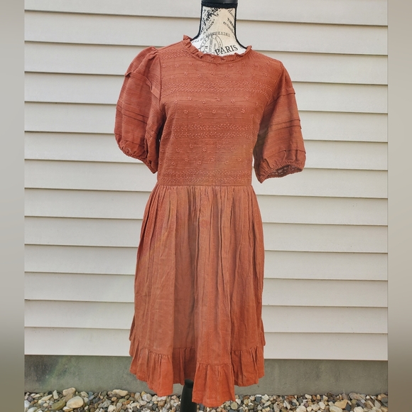 Universal Thread Dresses & Skirts - Universal Thread, Burnt Orange Dress, Medium